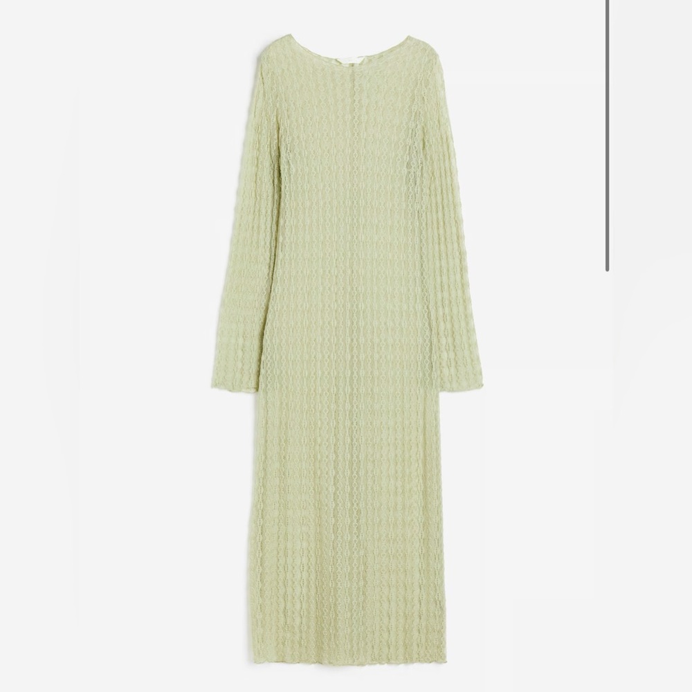 H&M Green Lace Dress